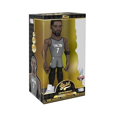 Image of Funko Gold 12&quot; NBA: Nets Kevin Durant (CE&#039;21) 1/6 Odds for Rare Chase Variant Collectable Vinyl Action Figure Birthday Gift Idea Official Merchandise Ideal Toy Sports Fans