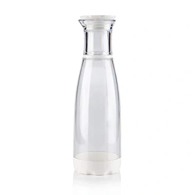 Image of Grunwerg Clear Fruit Infusion Jar with White Detail 1300ml