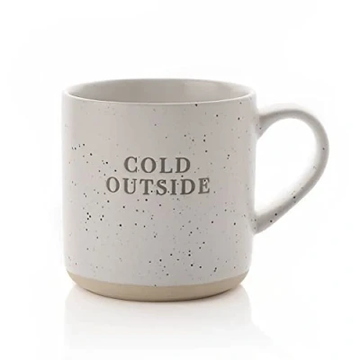 Image of Widdop and Co Hestia Christmas Stoneware Mug Cold Outside