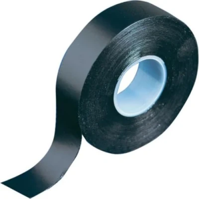 Image of Gocableties Black Self Amalgamating Tape, 19mm x 5m, Waterproof Rubber Tape for Cable and Pipe Repair, Sealing Joints, Insulating Electrical Connections, 1 Roll