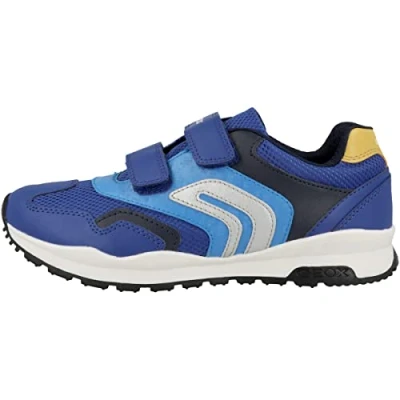 Image of Geox J Pavel Sneaker, Royal Sky, 11 UK Child