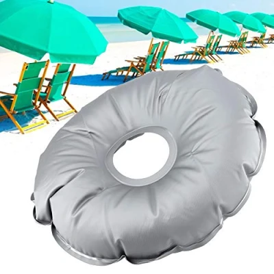 Image of Portable Umbrella Base Weight Bag Foldable Outdoor Stand Feather Flag Filled with Water for Patio Beach
