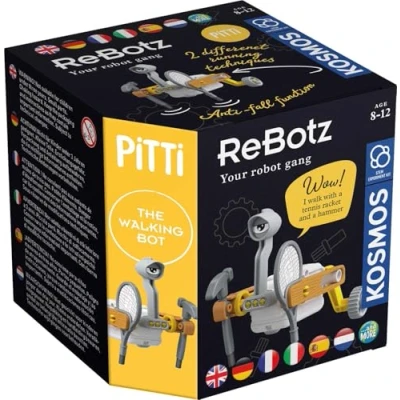 Image of ReBotz Pitti der Walking Bot 12L: Experimentierkasten