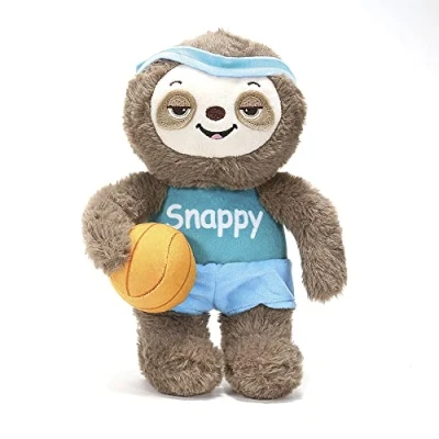 Image of MAD ABOUT PETS SPORTY SLOTHS PLUSH SOFT DOG TOY PUPPY CUDDLY PLAY TOY, 3 CHARACTERS (SNAPPY)