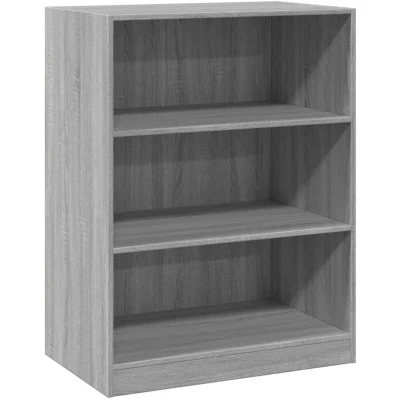 Image of vidaXL Wardrobe Grey Sonoma 77x48x102 cm Engineered Wood
