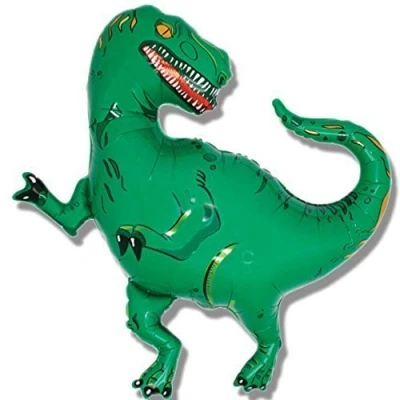 Image of T Rex Super Shape Foil Balloon 36 inch