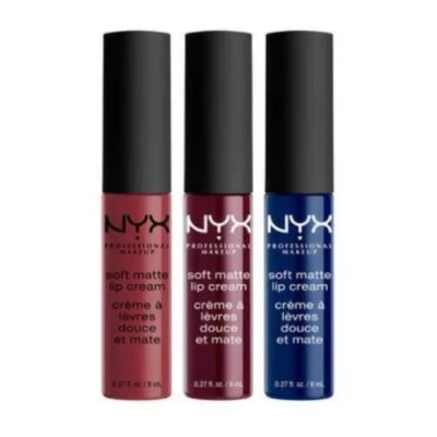 Image of NYX Soft Matte Lip Cream 3 Piece Box Set #12