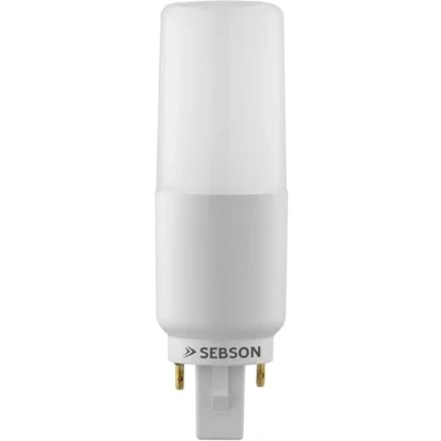 Image of SEBSON G24 7W LED, G24d Universal 2 Pin (G24d 1, 2, 3), Neutral White 4000K, 50W Replacement for Light Bulb, 660lm, 230V, 220º Beam Angle not dimmable