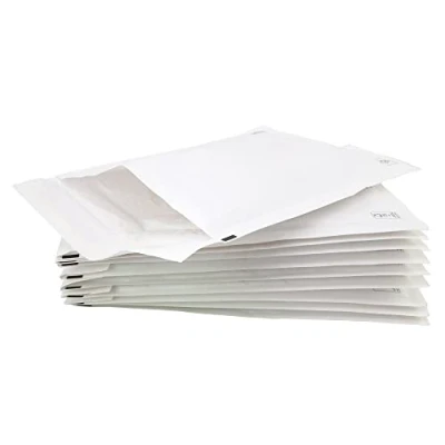 Image of Postmaster Padded Envelopes A4 White Peel Seal Bubble Mailers 220x340mm, 20 Pack