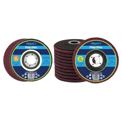 Image of Dapetz ® Flap Discs 115mm 80 Grit Grinding 4.5&quot; Aluminum Oxide 1 Piece and Sanding for Angle Grinder Metal Wood Stainless Steel