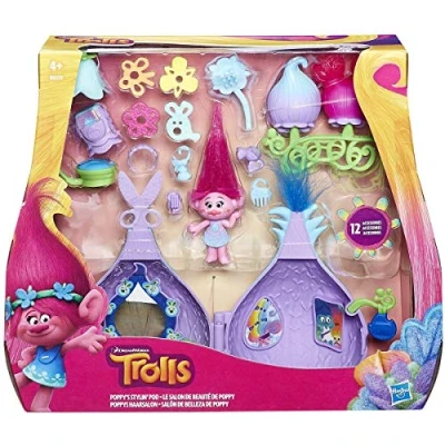 Image of Trolls Dream Works Poppy&#039;s Styling Pod Playset