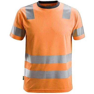 Image of Snickers High Vis T Shirt Class 2 Orange XXXL