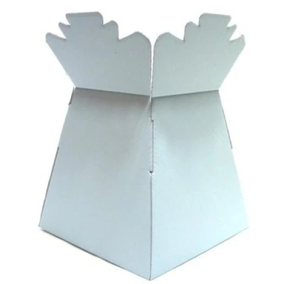 Image of APAC Baby Blue Living Vase Flower Box Bouquet Transporter, Sweet Tree