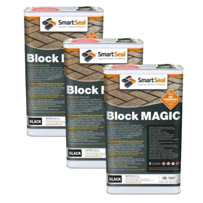 Image of Smartseal Block Magic Black 5 Liter Pack of 3