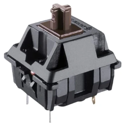 Image of Cherry MX Key Switches for Mechanical Gaming Keyboards Plate Mounted MX1AG1NN (Cherry Brown, 65 Pcs)