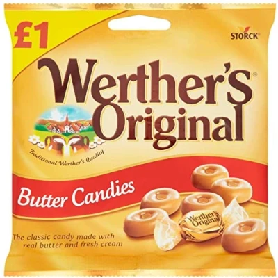 Image of Werthers Original Butter Candies Pack of 12 x 110G