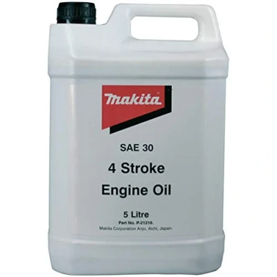 Image of Makita P 21216 5 Litre &quot;SAE 30&quot; Oil Multi Colour