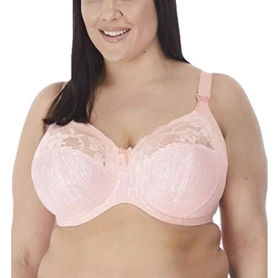 Image of Elomi Women&#039;s Molly Underwire Nursing Bra Full Coverage, Blush, 42F