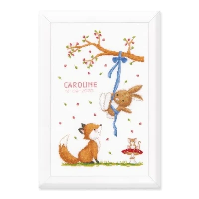 Image of Vervaco Cross Stitch Kit, Multicoloured, 24x36cm