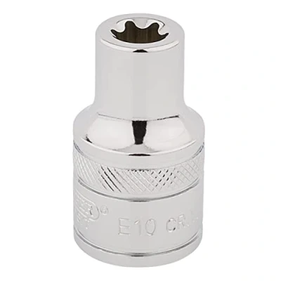 Image of Draper TX STAR� Socket, 1/2&quot; Sq. Dr., E10