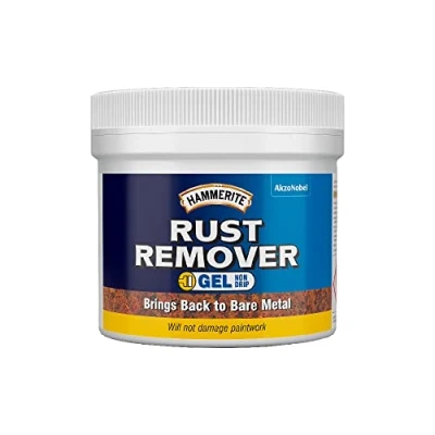 Image of Hammerite Rust Remover Gel. Non Drip for Metal, Converter Damaging to Metal Paint, Suitable Interior and Exterior 750ml