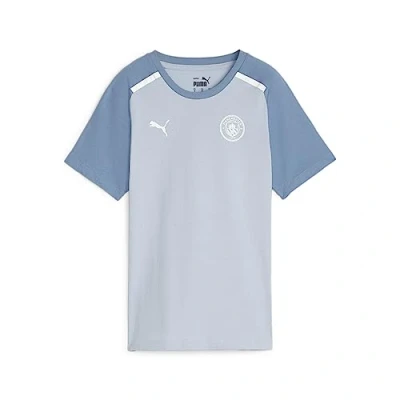 Image of Manchester City FC Official Casuals Tee Unisex Puma T Shirt S