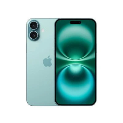 Image of Apple iPhone 16, 128GB, Teal (Renewed)