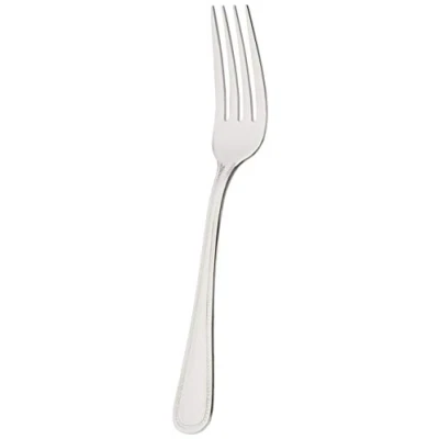 Image of Bead Cutlery Table Forks Pack of 12 Stainless Steel Forks, Genware