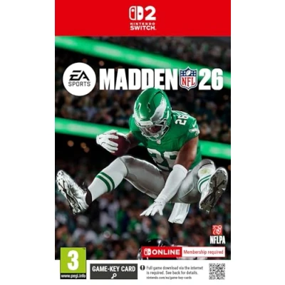 Image of EA Sports Madden NFL 26 Standard Edition Switch 2 Cartridge VideoGame English