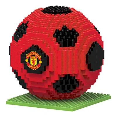 Image of FOCO BRXLZ Manchester United FC Football Premier League Championship Logo Team Building Set 3D Construction Toy