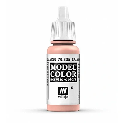 Image of Vallejo Model Color 17 ml Acrylic Paint Salmon Rose