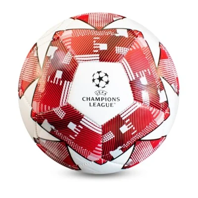 Image of UEFA Unisex Cl07693 Team Merchandise Champions League Football, White, One Size UK