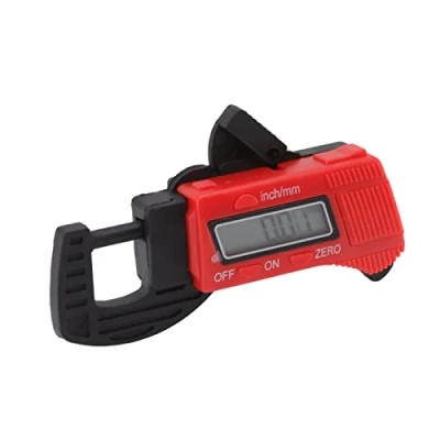 Image of Electronic Thickness Gauge, Digital Micrometer 0‑12.7mm/0.5in Display Gauge 0.004&quot;/0.1mm Accuracy Measuring Inch/Metric Diameter Caliper, Measurement Tool