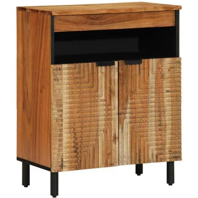 Image of vidaXL Sideboard 60x33x75 cm Solid Wood Acacia