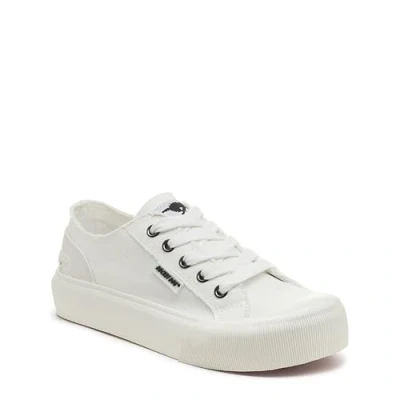 Image of Rocket Dog Women&#039;s Jazzin Plus Sneaker, White, 3 UK