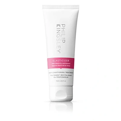 Image of Philip Kingsley Elasticizer Deep Conditioner Repair Hair Mask Treatment for All Types Pre Shampoo Conditioning Hydrates, Adds Shine and Reduces Breakage Frizz 75ml