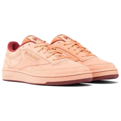 Image of Reebok Classic Trainers, Size: 10.5, clay washed rich maroon Leather