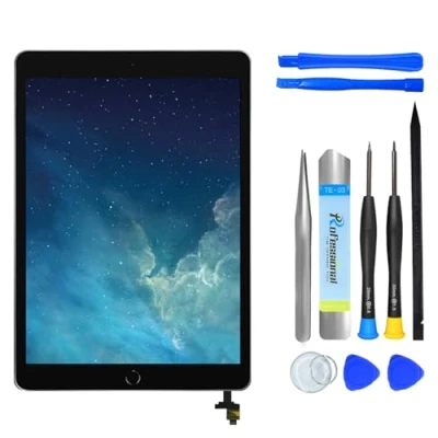 Image of NB+ Screen for iPad mini 1/2 Gen Replacement, 7.9&quot;,Digitizer 2012 2013,for 7.9&quot;, A1432 A1455 A1489 A1490 A1491,Pre Installed Adhesive,Inculde Repair Tools,With Home Button(Black)