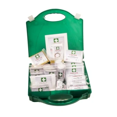 Image of Portwest Workplace First Aid Kit 100 , Color:Green, Size:35cm x 33cm 9.5cm FA12GNR