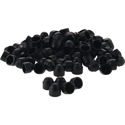 Image of Primo Befestigungstechnik GmbH 2856S 100 Hexagonal Protective Caps M6 SW10 Black Cover