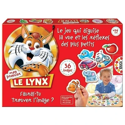 Image of Educa 15492 Thinking Game My First Lynx 36 Images