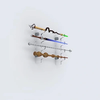 Image of Plexico Harry Potter 4 Wand Rack/Wand Display Stand/Acrylic Rack