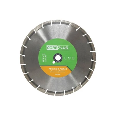 Image of CorePlus AB350 Abrasive &amp; Asphalt Diamond Blade 350mm CORDBAB350