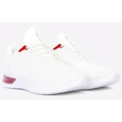 Image of Crosshatch NYLES Mens Traniers Sneaker, White, 9 UK