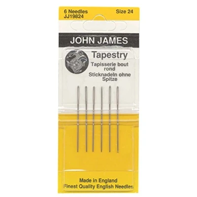 Image of Colonial Needle Tapestry Hand Needles Size 24 6/Pkg