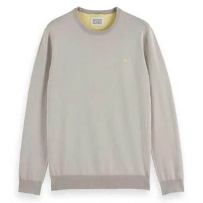 Image of Scotch &amp; Soda Seasonal CORE Regular FIT Jumper Jumper, Men&#039;s, Size: Medium, Highway grey