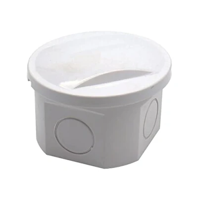 Image of Electrical Junction Box, IP55 Weatherproof Enclosure Project Instrument Case, Reserved Hole Box (1Pcs 50 x 50mm)