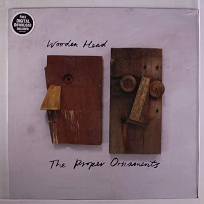 Image of The Proper Ornaments Wooden Head Cream vinyl 2014 UK LP FPOP173LP
