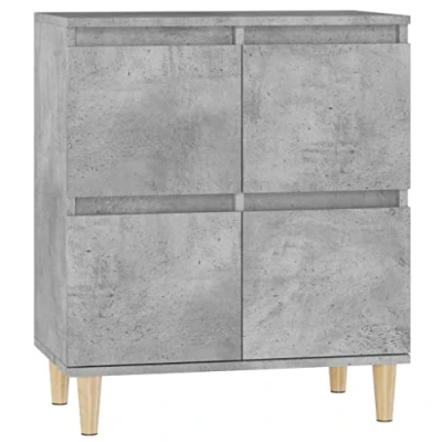 Image of vidaXL Sideboard Concrete Grey 60x35x70 cm Engineered Wood