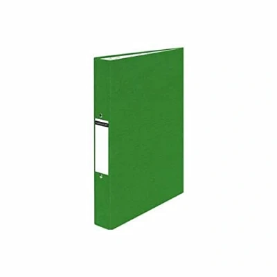 Image of ValueX Ring Binder Paper on Board 2 O A4 19mm Rings Green (Pack 10)